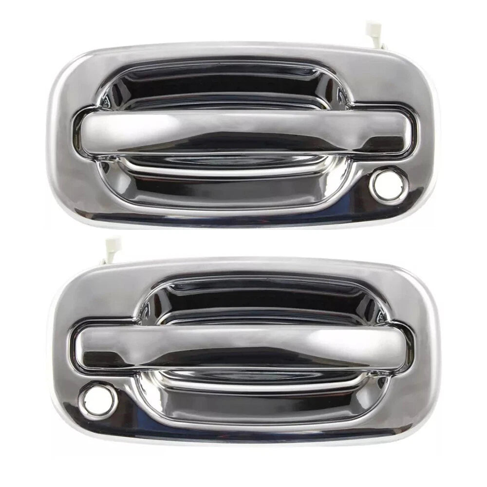 Chrome Exterior Door Handle for Cadillac Chevrolet Silverado GMC Sierra Yukon XL