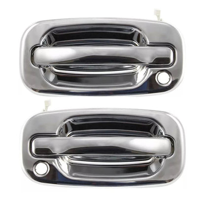 Chrome Exterior Door Handle for Cadillac Chevrolet Silverado GMC Sierra Yukon XL