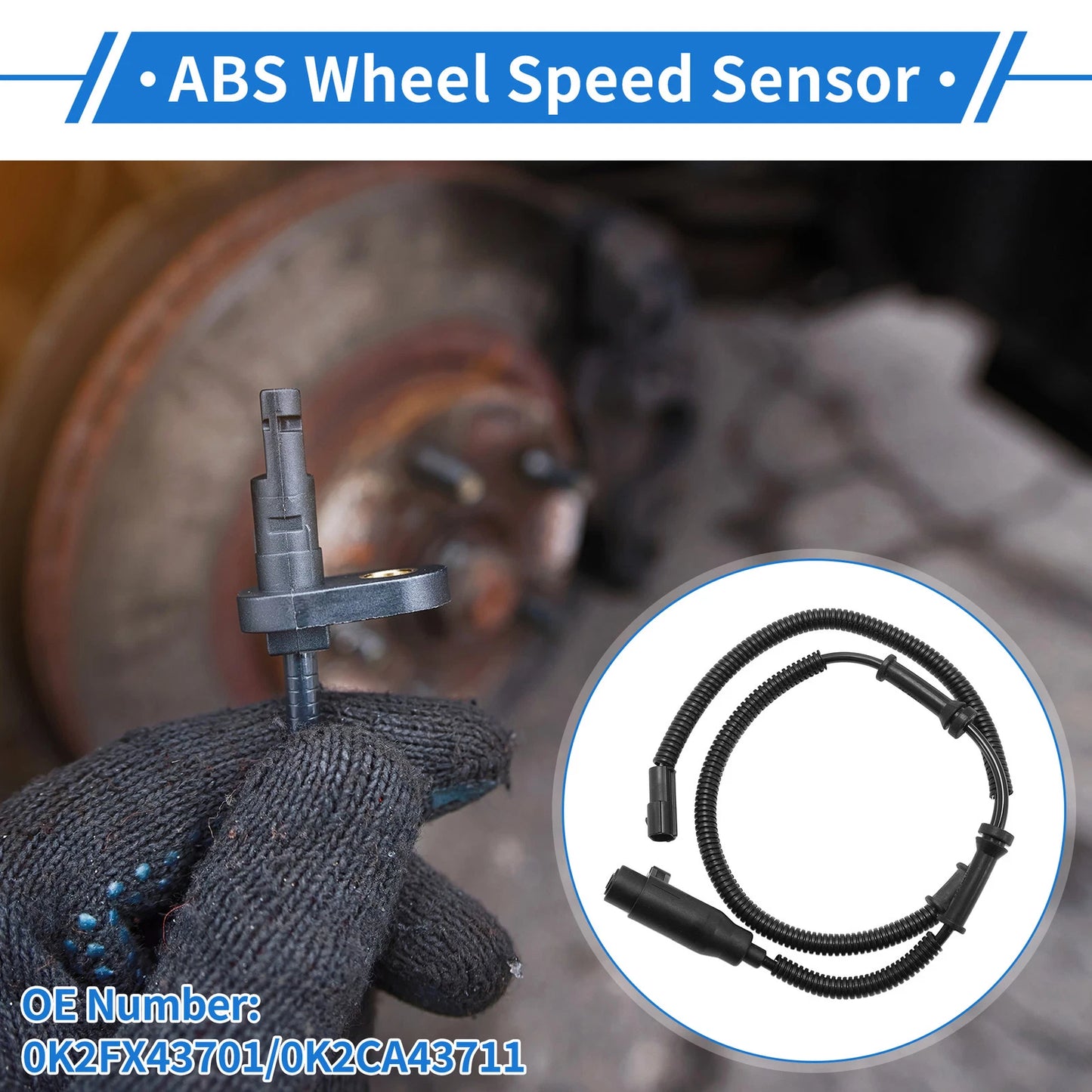 ABS Wheel Speed Sensor for KIA Carens II (2006-2012)