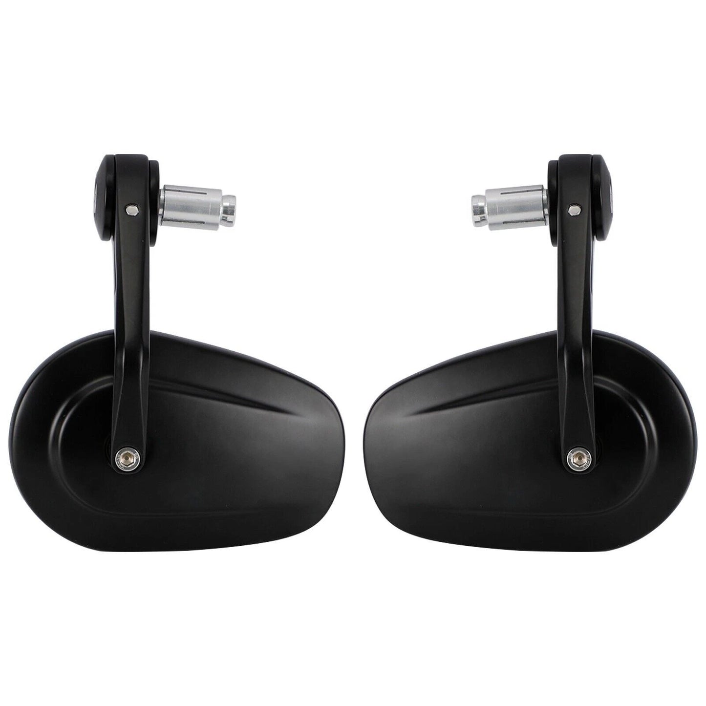 2 x Handlebar End Mirrors for F3 (2015-2023) 7/8" Black Rear View Set