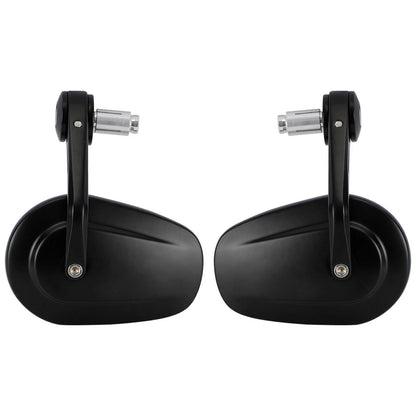 2 x Handlebar End Mirrors for F3 (2015-2023) 7/8" Black Rear View Set
