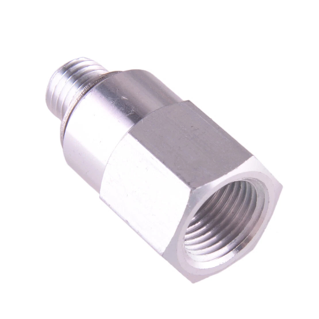 M12 1.5 to 3/8" NPT Coolant Temp Sensor Adapter for SBC BBC LS