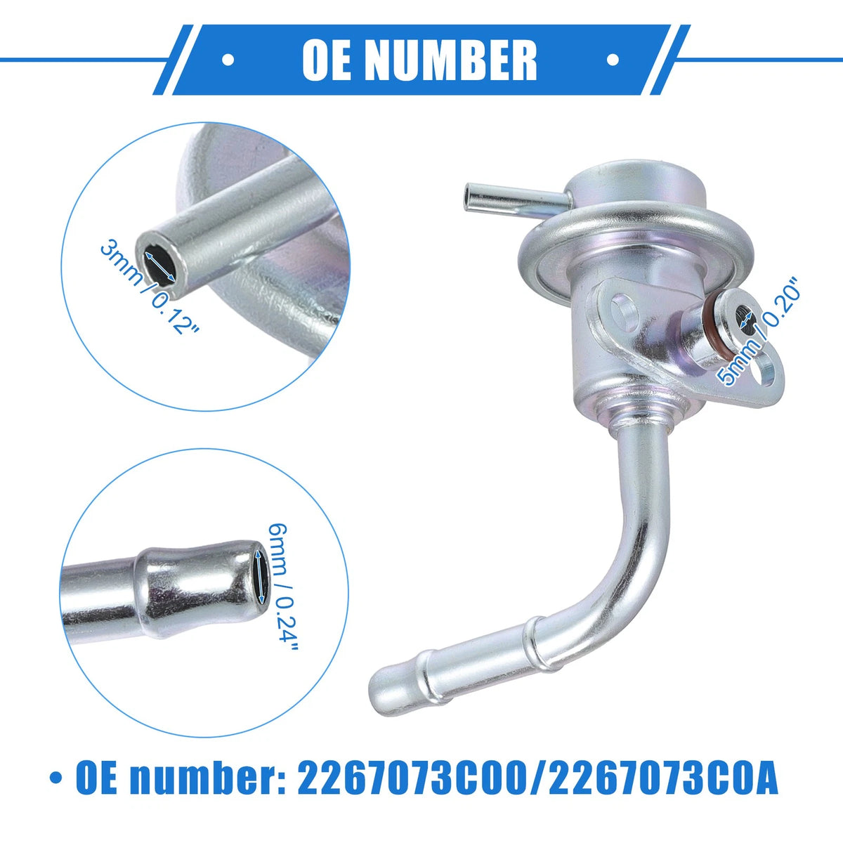 Fuel Injection Pressure Regulator for Nissan Almera (1995-2000)