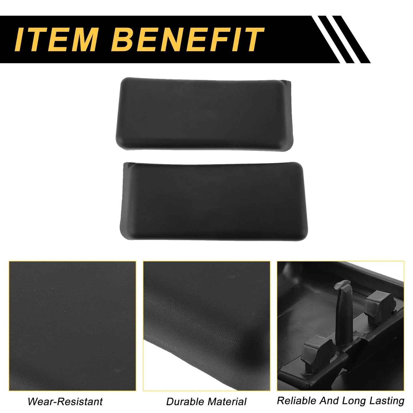 Bumper Guards Insert Pads for Ford F-150 (2009-2014) - 1 Pair