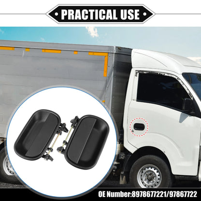 Car Exterior Door Handle 2 x Left Right Side for ISUZU NPR HPR-HD