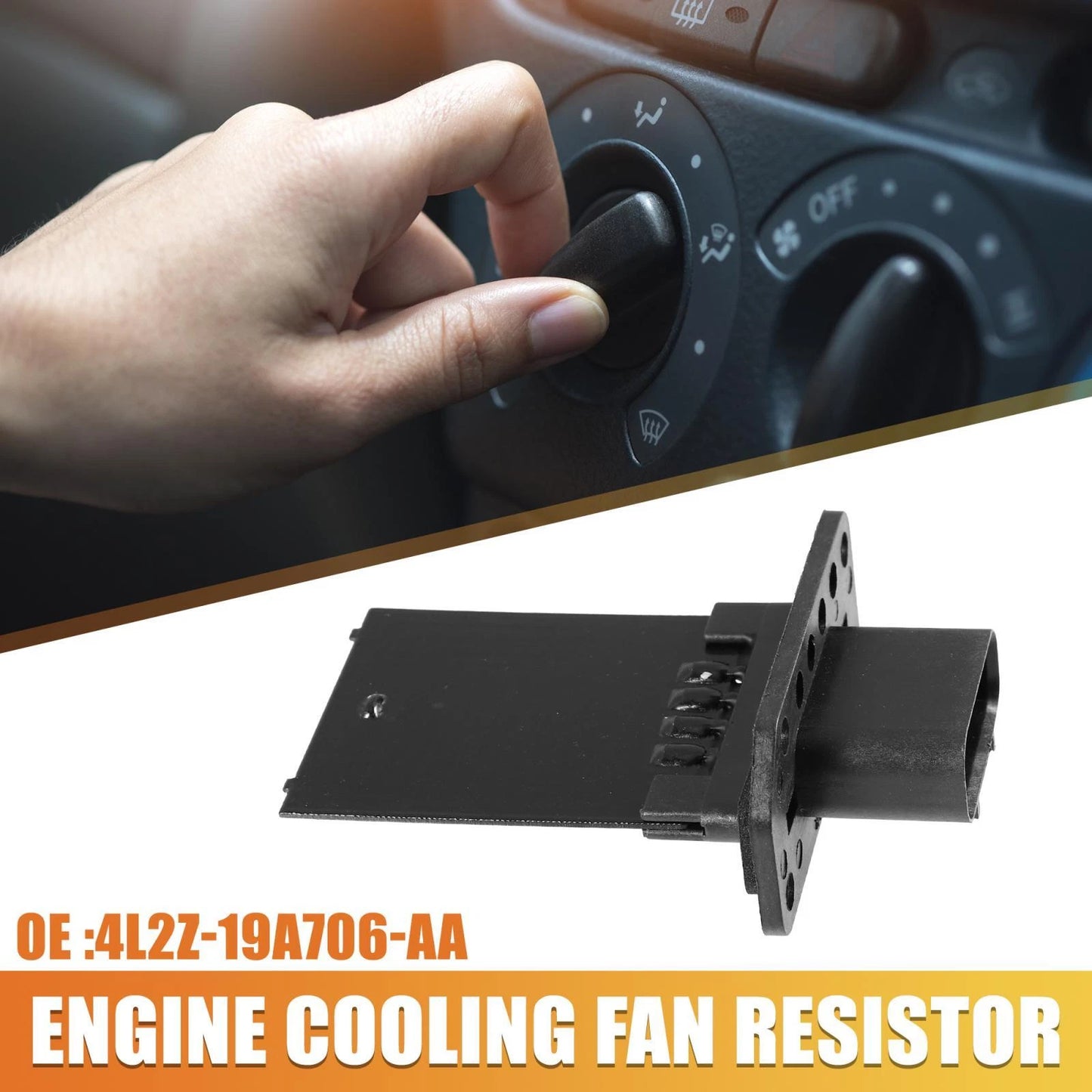 HVAC Fan Blower Motor Resistor for Ford Lincoln Mercury (2003-2006)