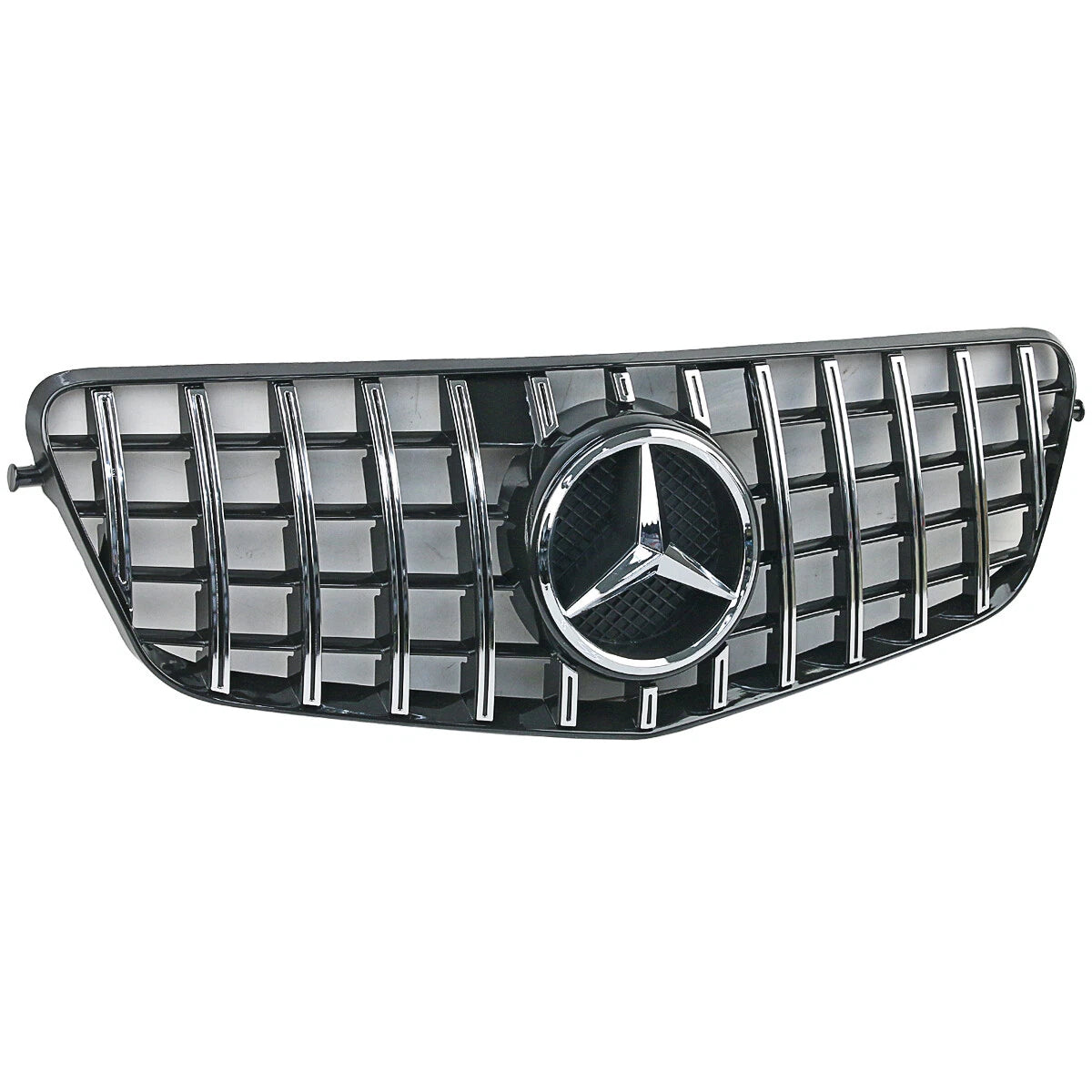 Chrome GT Grille for Mercedes Benz W212 E-Class E180 E200 E300 (2009-2013)