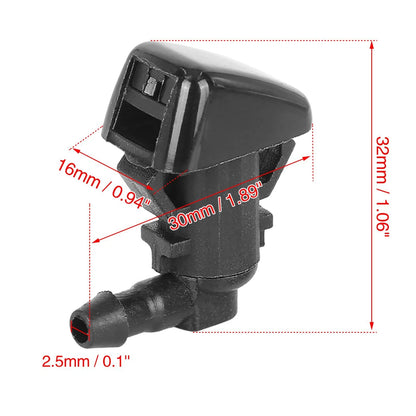 Windshield Washer Nozzles for Ford Edge, Lincoln MKX (2015-2020)