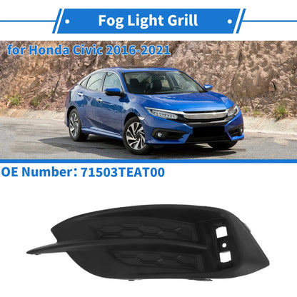 Rear Right Fog Light Grill for Honda Civic (2016-2021)