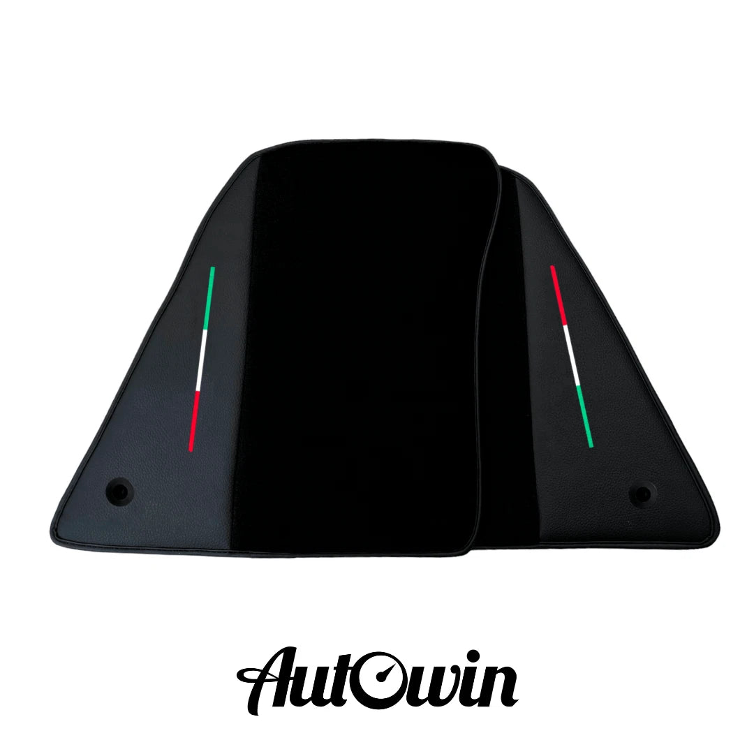 AutoWin Black Floor Mats for Ferrari SF90 Stradale (2019-2024)