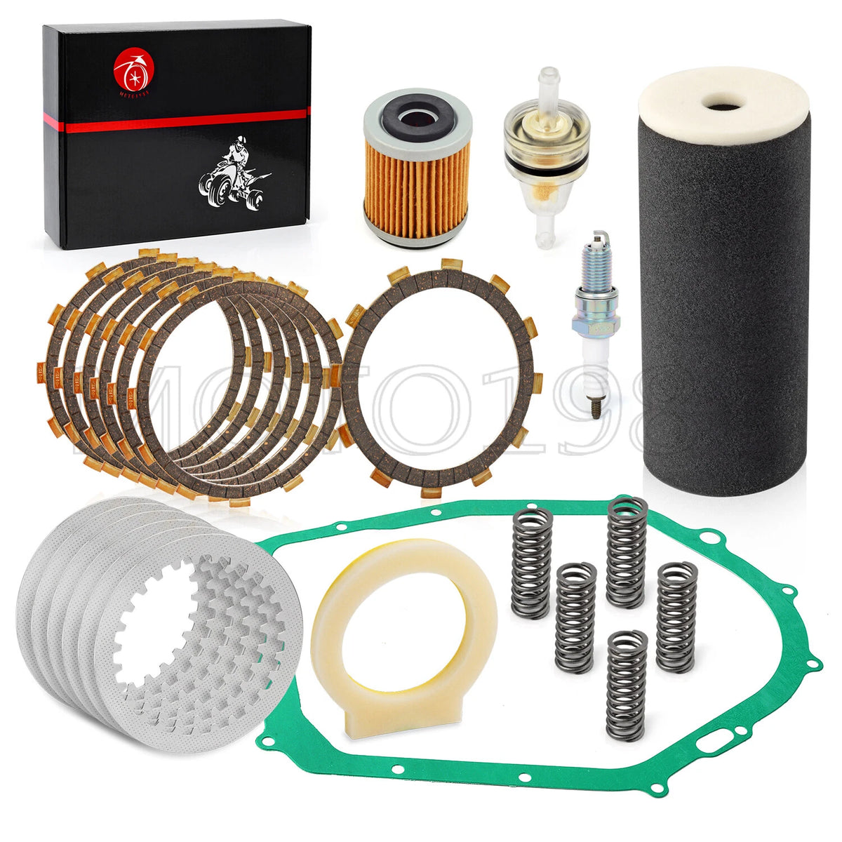 Clutch Kit Springs Gasket Air Filter for Yamaha Warrior 350 (1987–2004)