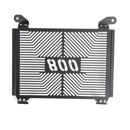 Radiator Guard Cover Stainless Steel Black for Cfmoto 800MT (2021-2022)