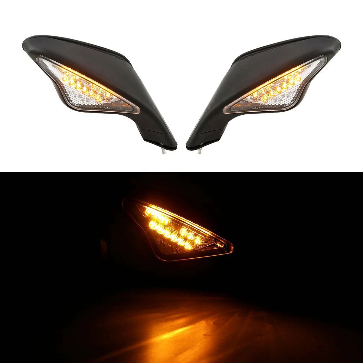 Rearview Mirrors Turn Signals for Ducati 848 1098 1098S 1098R 1198 1198S