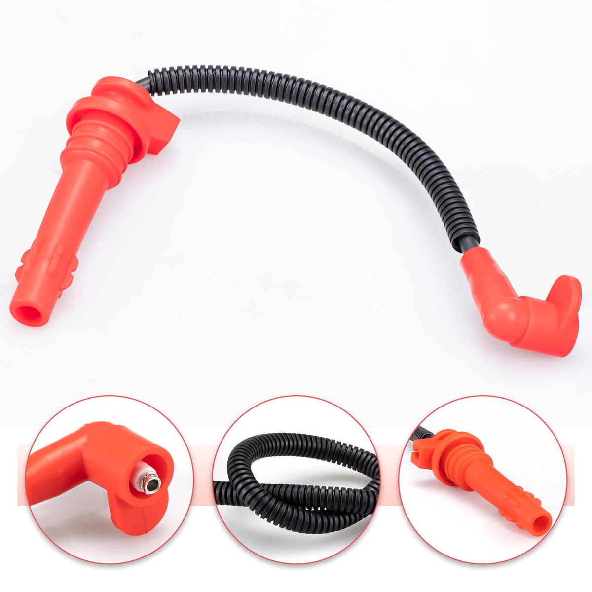 Ignition coil w/ Wire Cap & Spark plug for Polaris Sportsman 570 (2015–2025)