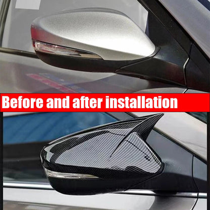 Carbon Fiber Rear View Mirror Covers for Hyundai Veloster (2012-2017)