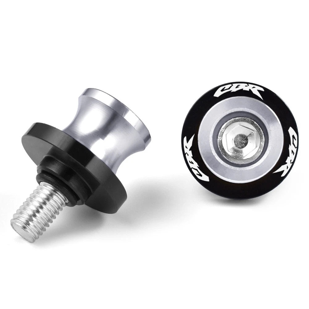 Silver Motorcycle Swingarm Spools 8MM for Honda CBR (2003-2023)