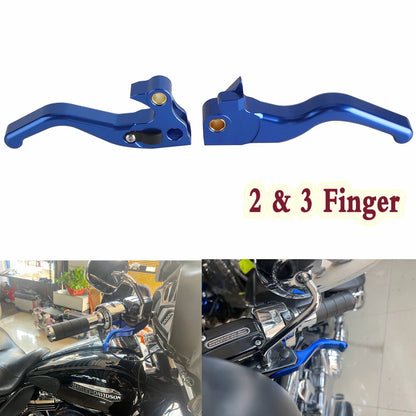 Finger Brake Clutch Levers for Harley Sportster Forty-Eight XL1200X (04-13)