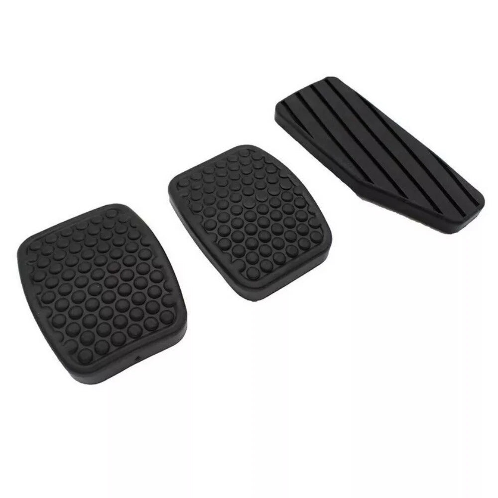 3 x Brake Clutch Accelerator Pedal Rubber Pad Covers for Daewoo Matiz (2000-2010)