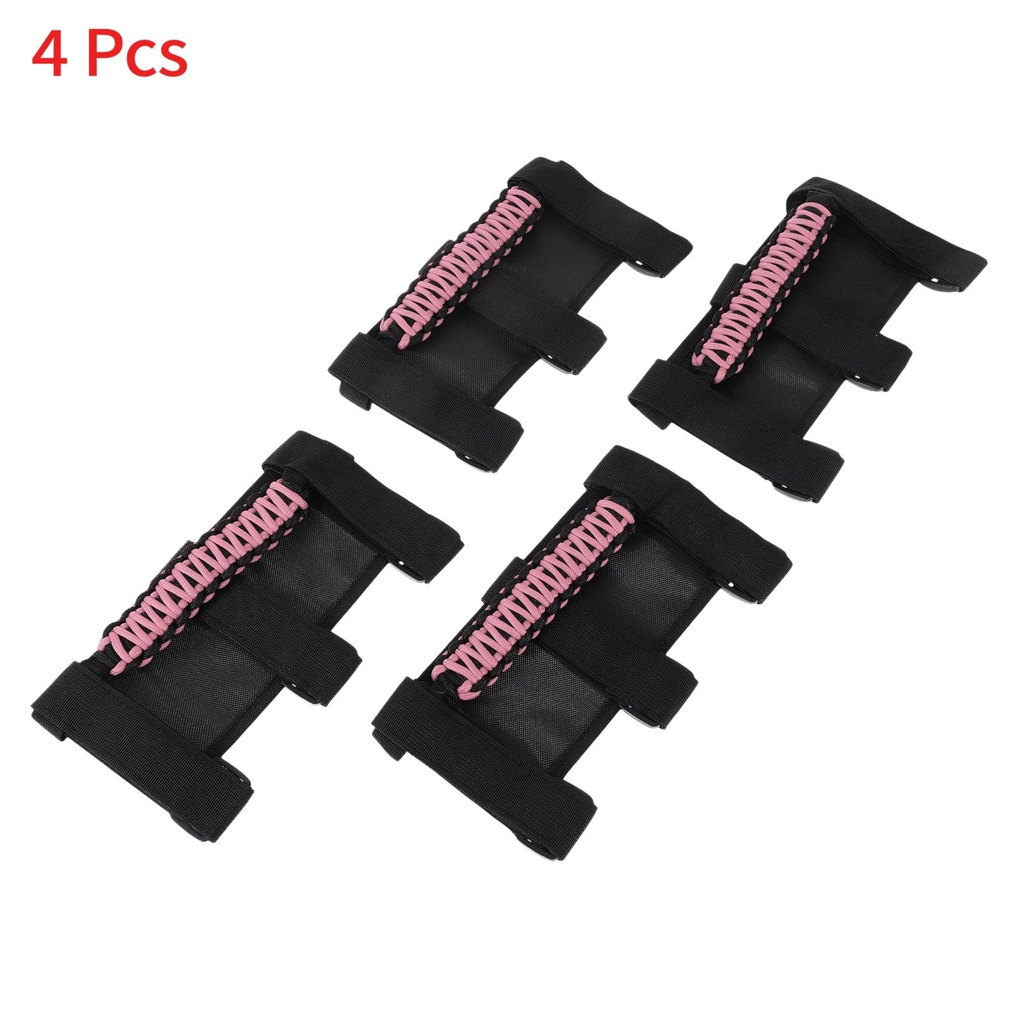 Roll Bar Grab Handles for Jeep Wrangler (1955-2023) - Pink