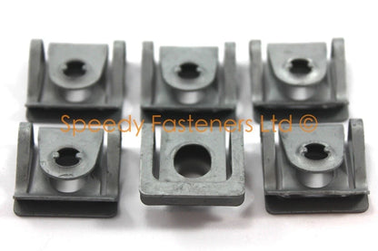6x Dzus Fairing Fastener Clips Plate for Yamaha R1 (1998–2001)
