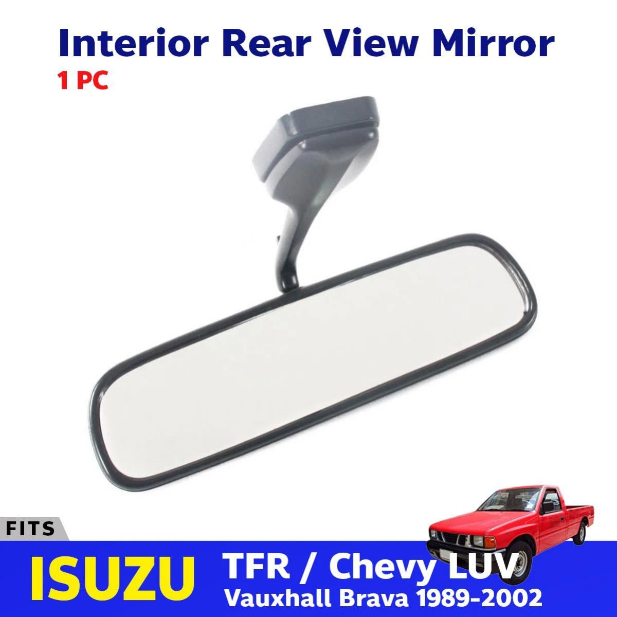 Interior Mirror Room Rear View Fits Isuzu TFR Pickup Holden Rodeo Ute 1989-2002