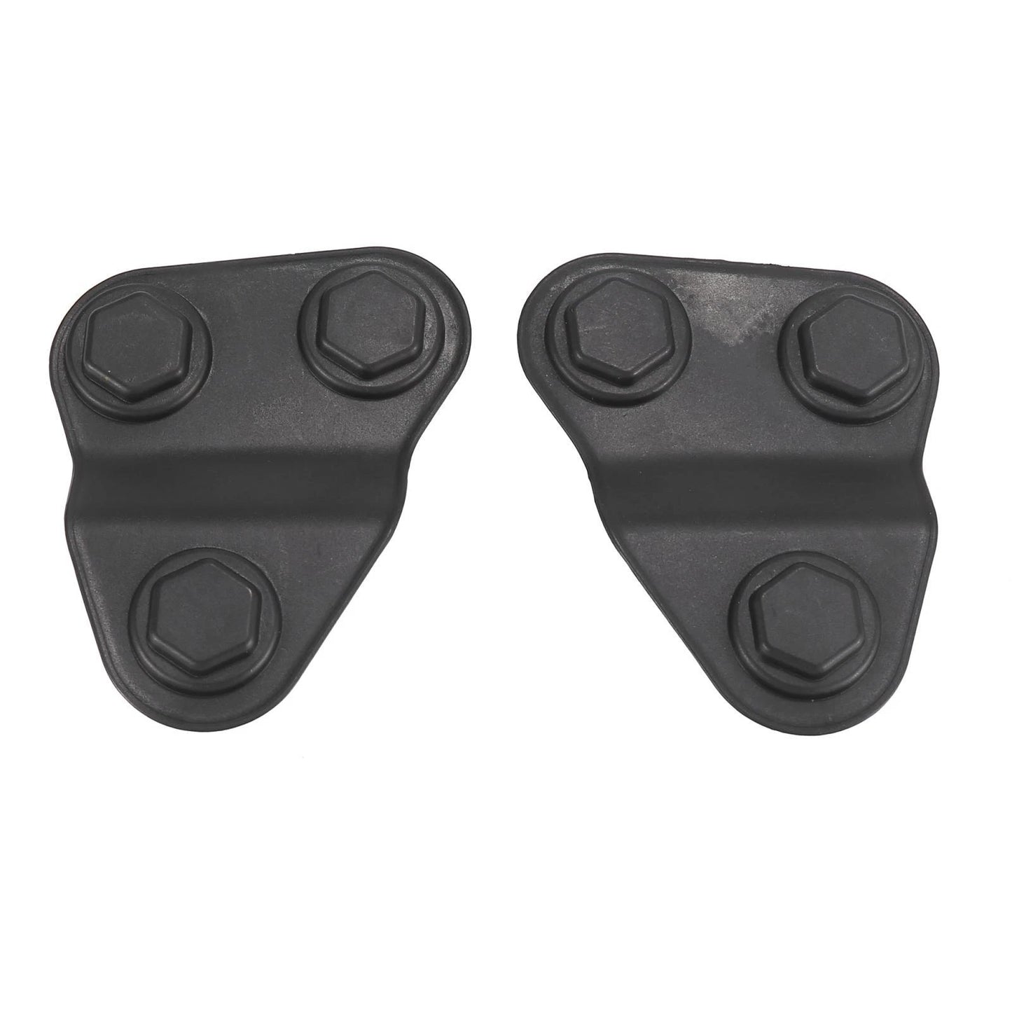 2 x Front Door Screw Protection Bolts Covers for Jeep Wrangler JL (2018-2021)