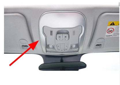 Interior Reading Light Frame Cover Trim for Jeep Renegade (2015-2018)