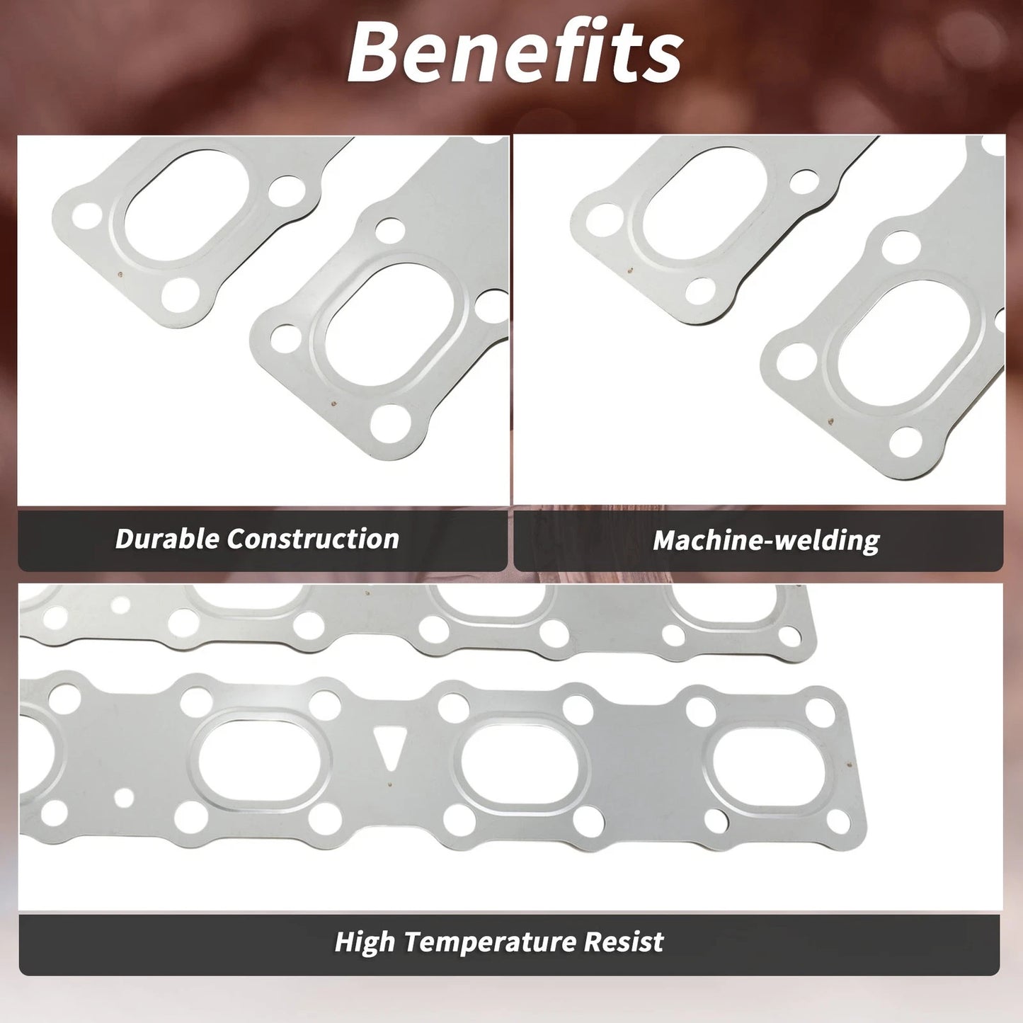 Exhaust Manifold Header Gaskets for Nissan Armada NV (2004-2017)