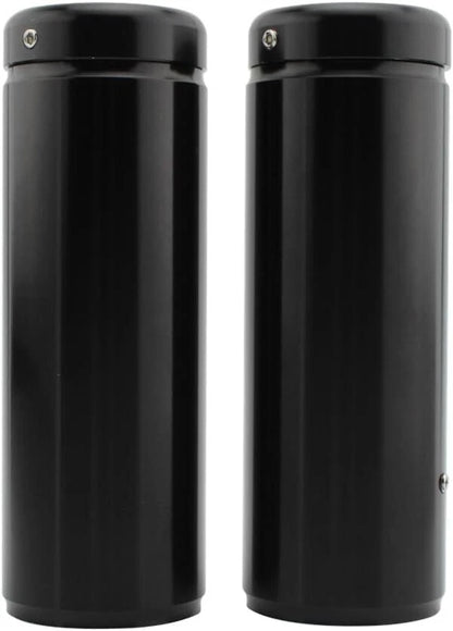 6Pcs Fork Cover Caps for Harley Street Bob FXBB (2018-2021) Black