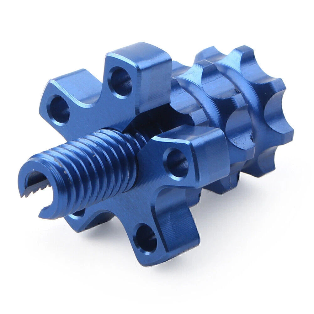 M8 8MM Clutch Brake Lever Cable Adjuster Screw for Motorcycle Dirt Bike Blue