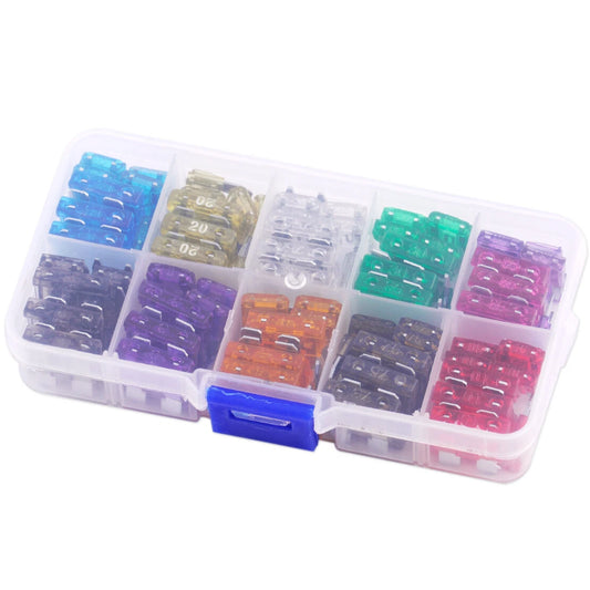 110pcs 2-35AMP Assorted Blade Fuses for Car Truck Boat - Fuse Set