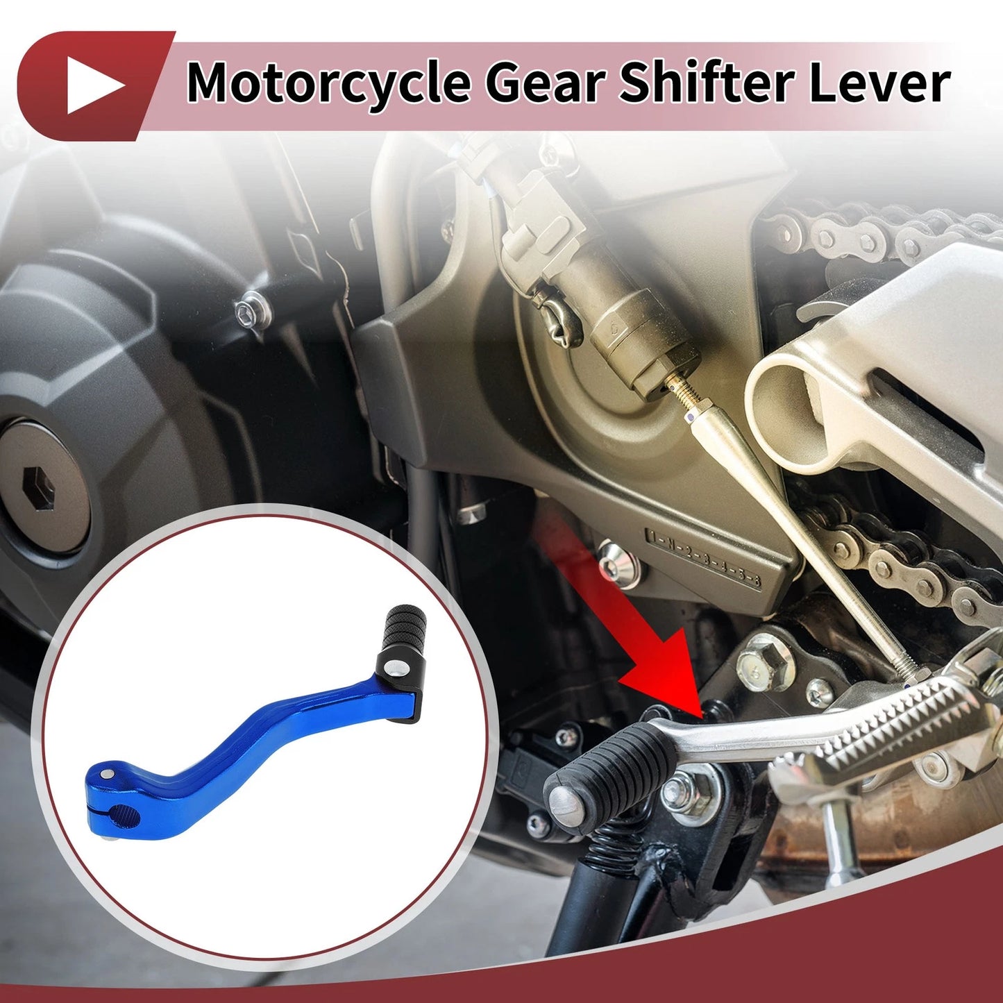Folding Gear Shifter Lever for Bosuer M4