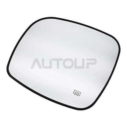 Driver Left Exterior Heated Mirror Glass for Dodge Grand Caravan (2008–2019)