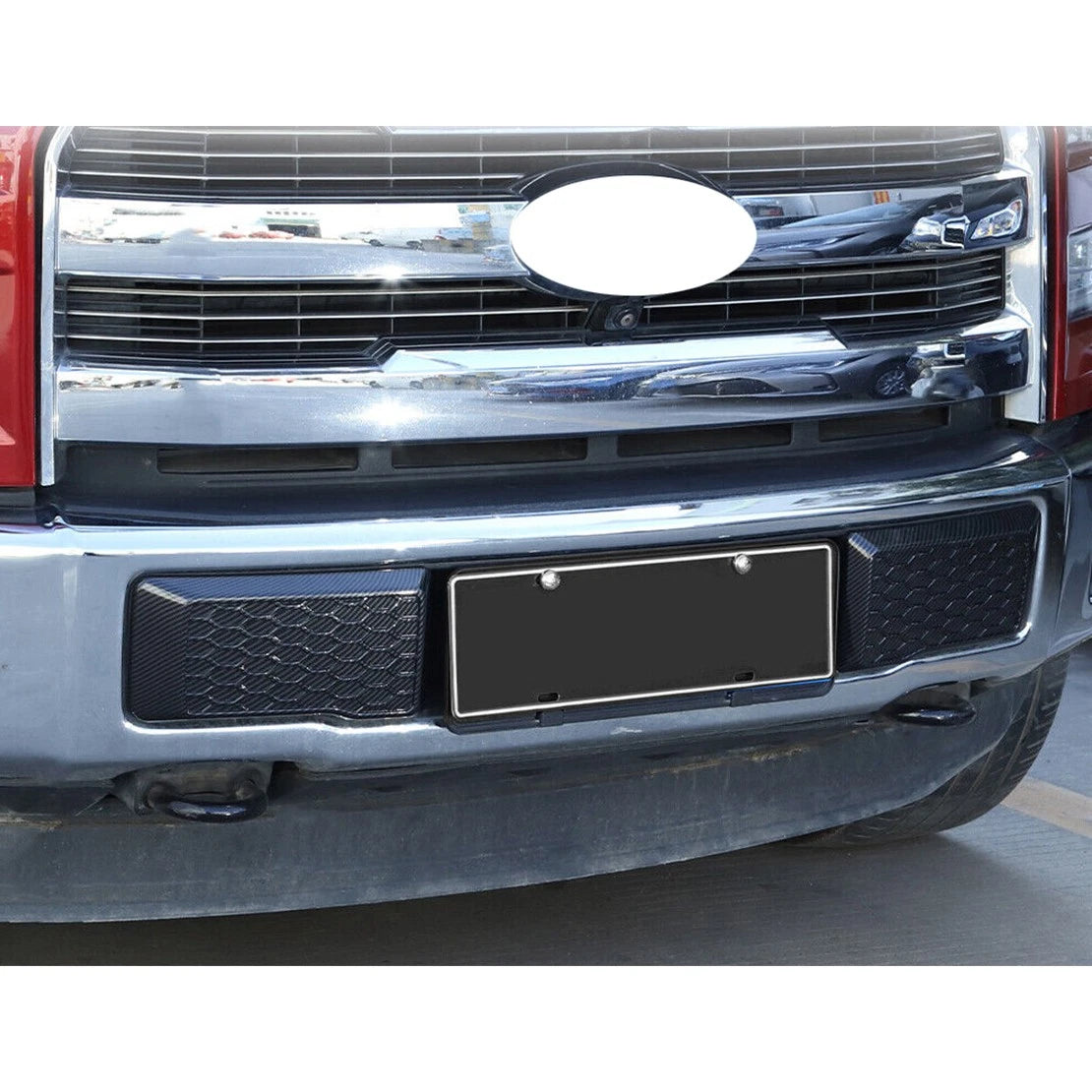 2 x Front Bumper Corner Protector Covers for Ford F-150 (2015-2023)
