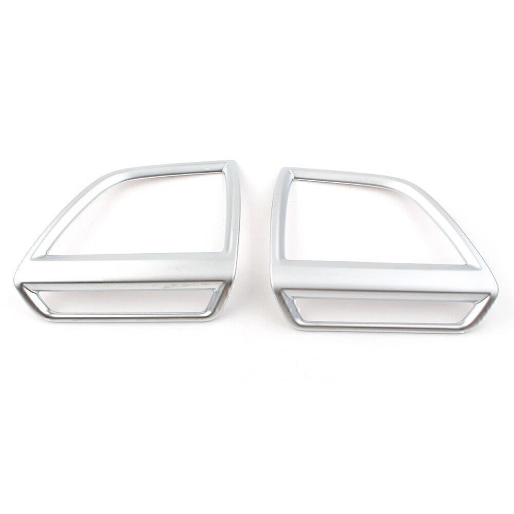 Silver Interior Side Air Vent Outlet Cover Trim for Subaru Forester (2019-2020)