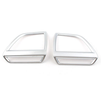 Silver Interior Side Air Vent Outlet Cover Trim for Subaru Forester (2019-2020)