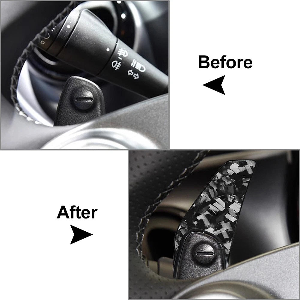 Steering Wheel Shift Paddle Extensions for Mercedes Smart Fortwo Forfour