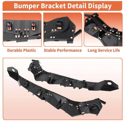 Bumper Bracket 1 Pair for Subaru Legacy Outback (2010-2014)