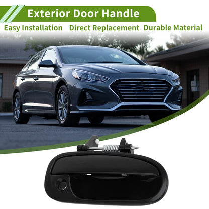 Black Front Right Exterior Door Handle for Honda Civic (1996-2000)