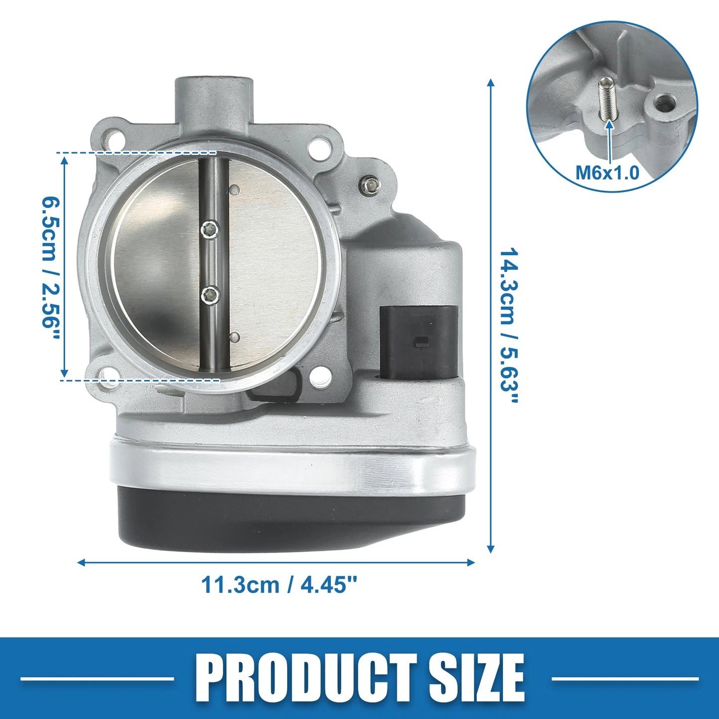Throttle Body Assembly for BMW 325i 2.5L L6 (2001-2005)