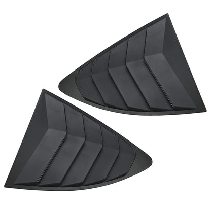 Rear Side Window Louver Vent Covers for Toyota 86 Subaru BRZ (2012-2023)