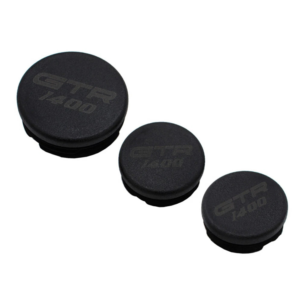 3 x Frame Hole Cover Caps for Kawasaki GTR1400 (2007-2018)