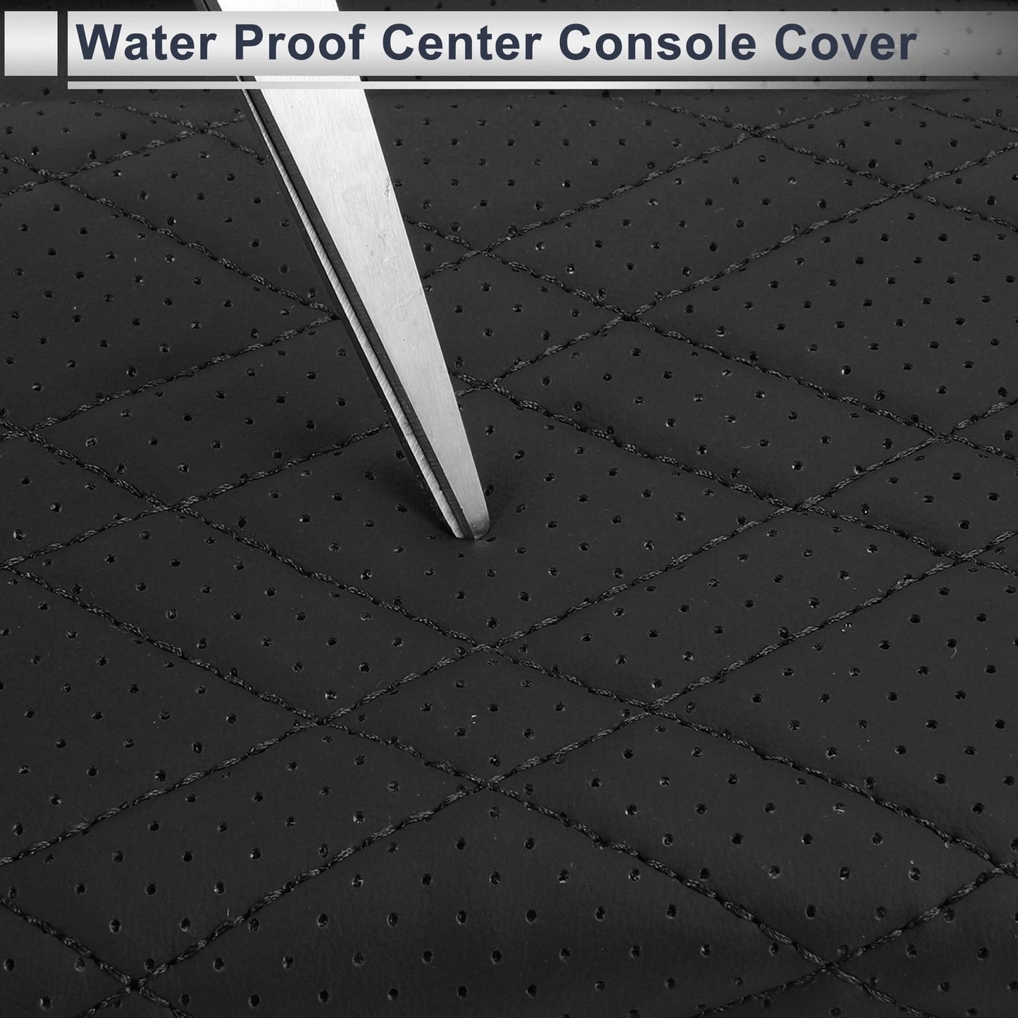 Car Center Console Cover for BMW X7 (2019-2024) - Black Storage Bag 1 Set