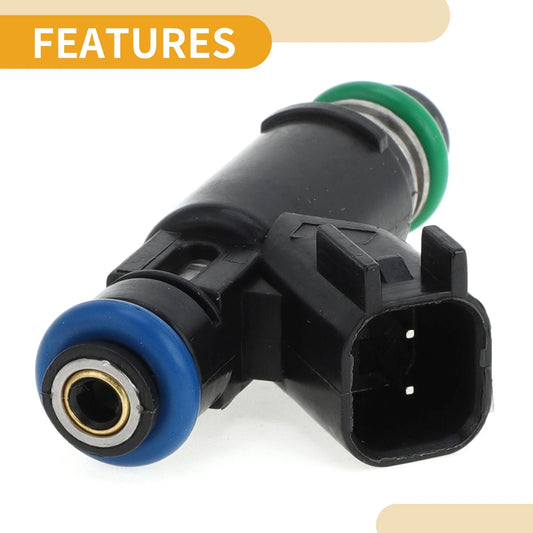 1 Pc Fuel Injector for GMC Sierra 1500 (2002-2005) Black