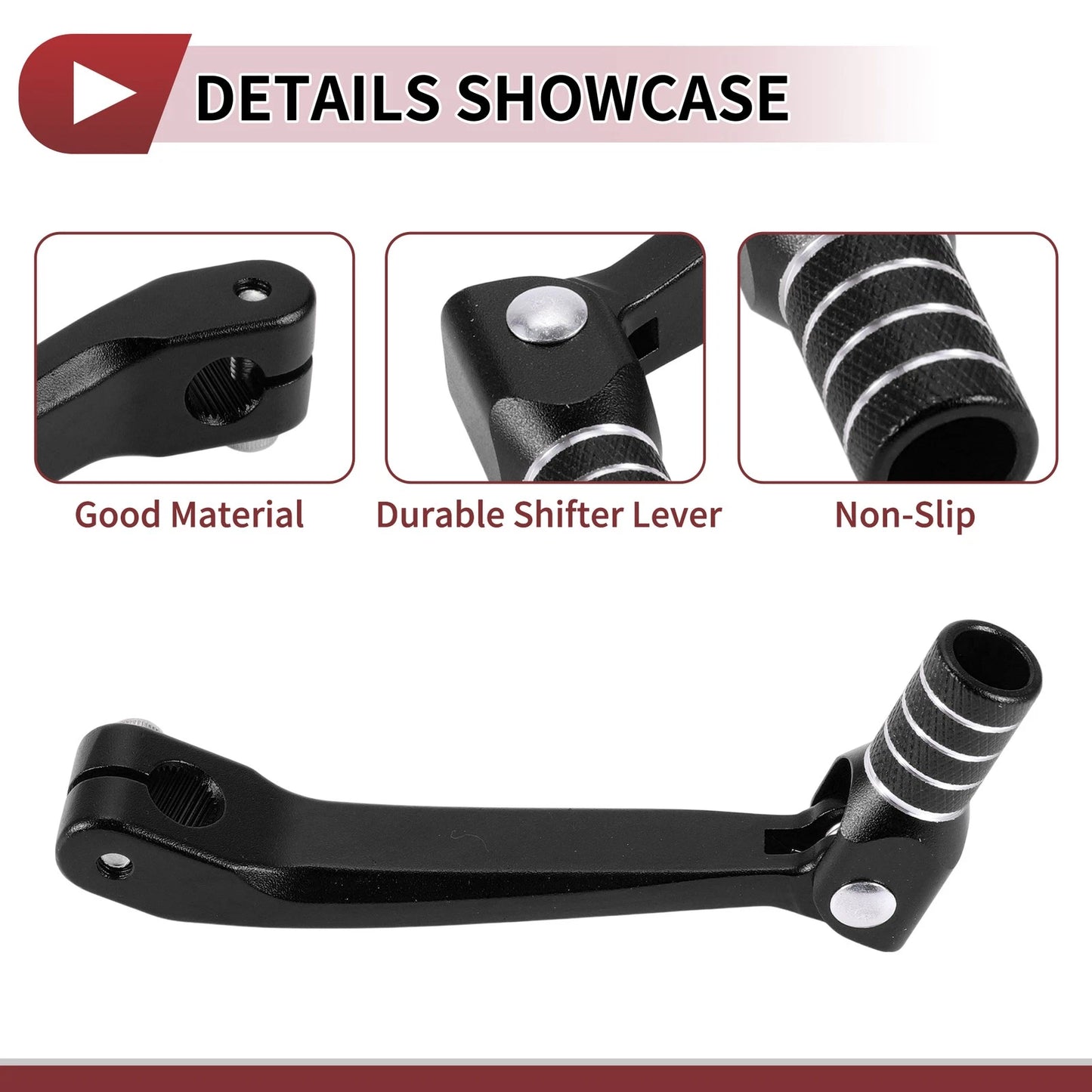 Folding Gear Shifter Lever 1 Pc Shifter Lever for Honda CRF150F (2003–2017)