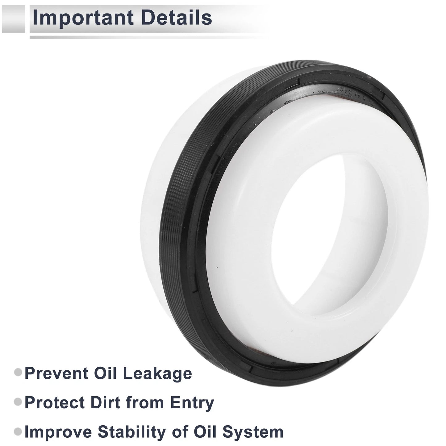 Front Crankshaft Oil Seal for BMW 3 Series (2004-2018) - 1 x Quality Seal