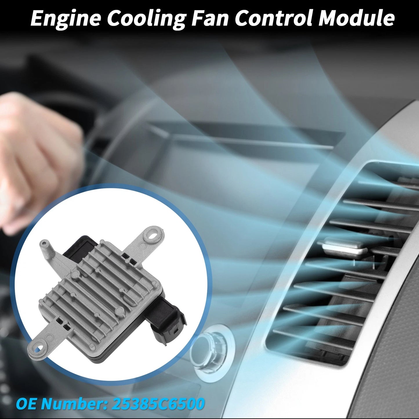 Engine Cooling Fan Control Module for Kia Sorento (2016-2018) 1 Pc