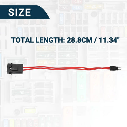 Mini Fuse Holder Tap Adapter 32V 20A for Auto Car (Universal)