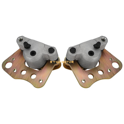 Front Brake Calipers w/Pads & Lines 2x4 4x4 for Polaris Magnum (2001–2004)