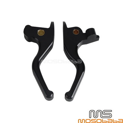 3 Finger Brake & Clutch Hand Levers Black for Harley Street Glide (2014-2023)